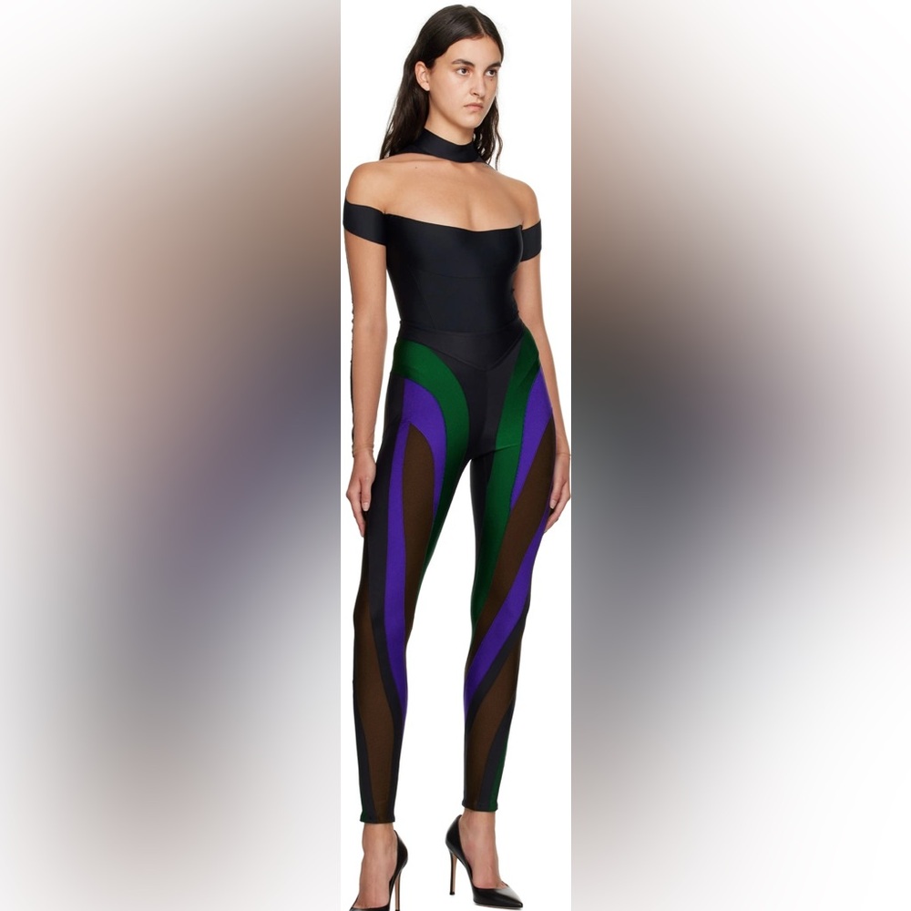 Mugler Must Have Spiral Leggings